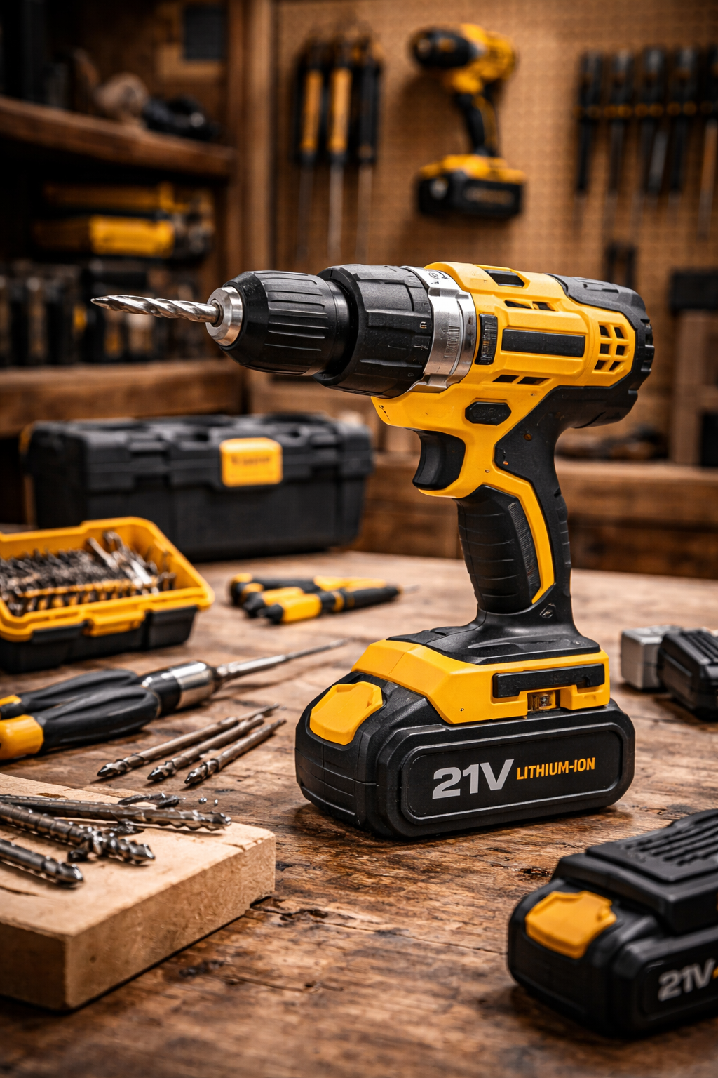 Cordless Electric Impact Drill Machine (21V)