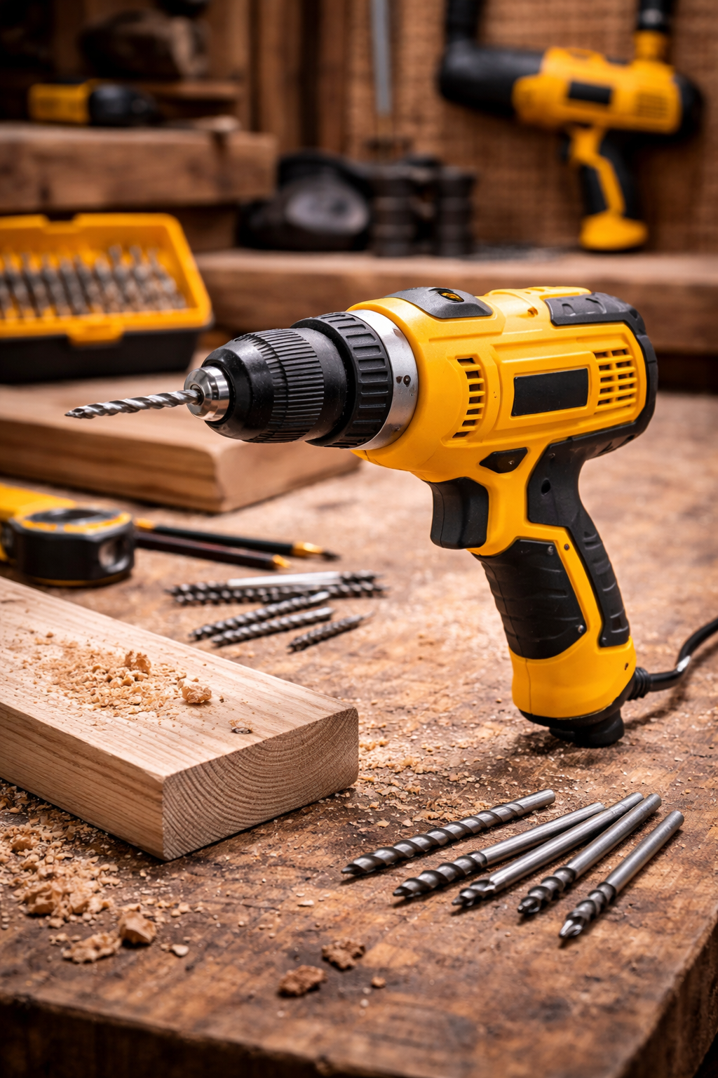 Electric Mini Drill Machine 350W Compact