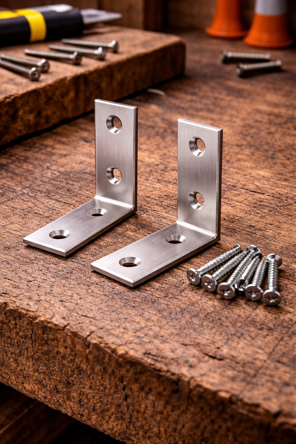 Heavy Duty Steel L Bracket Corner Support
