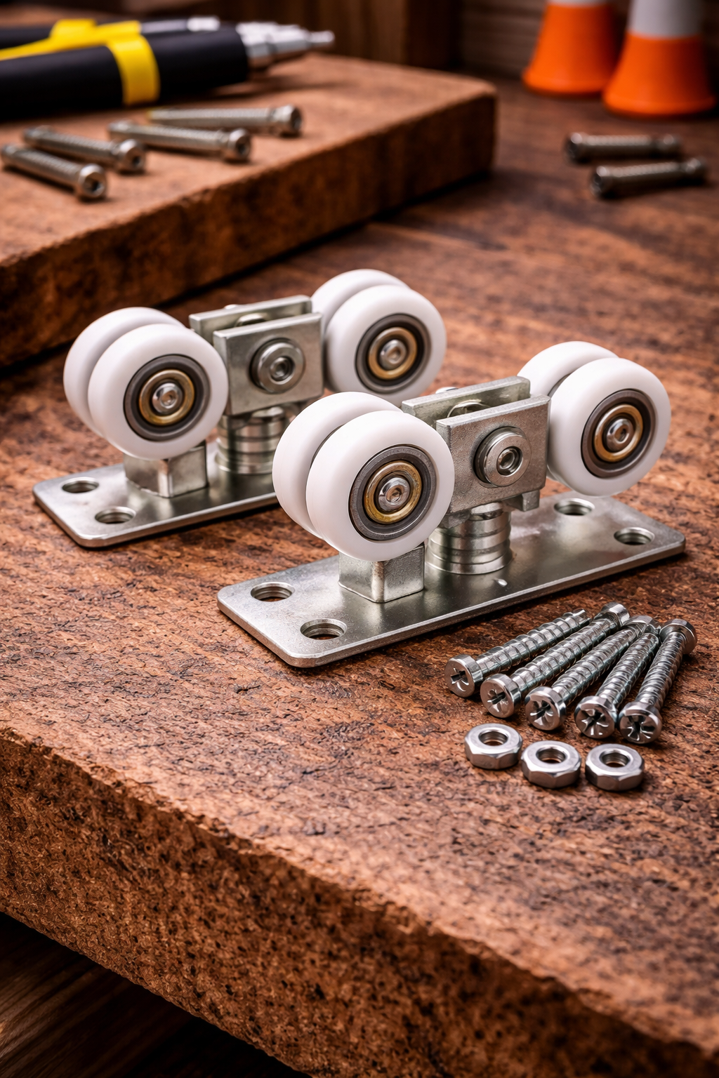 Heavy Duty Sliding Door Roller Set