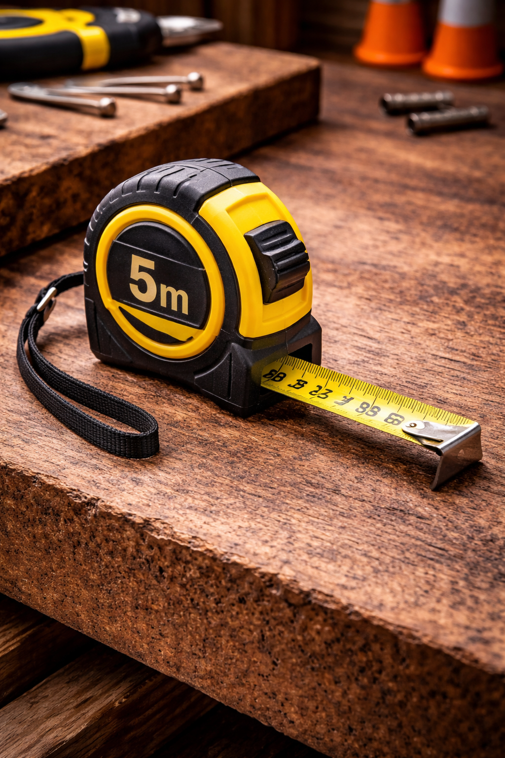 Steel Measuring Tape 5 Meter Lock System