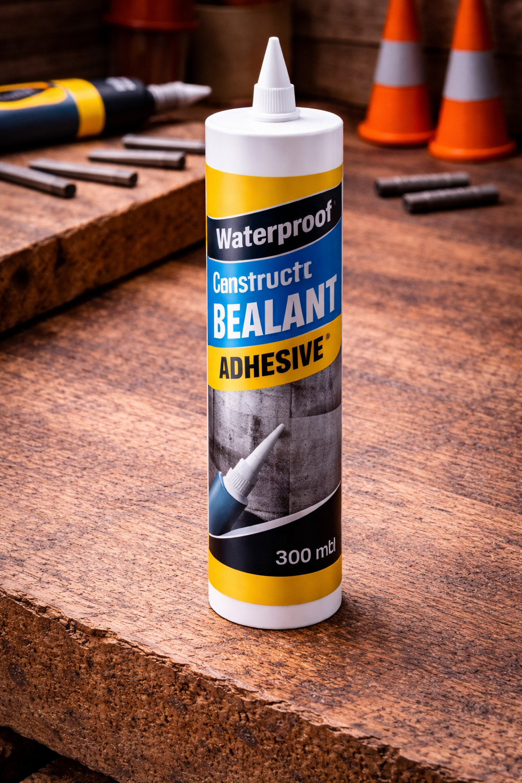 Waterproof Construction Sealant Adhesive 300ml